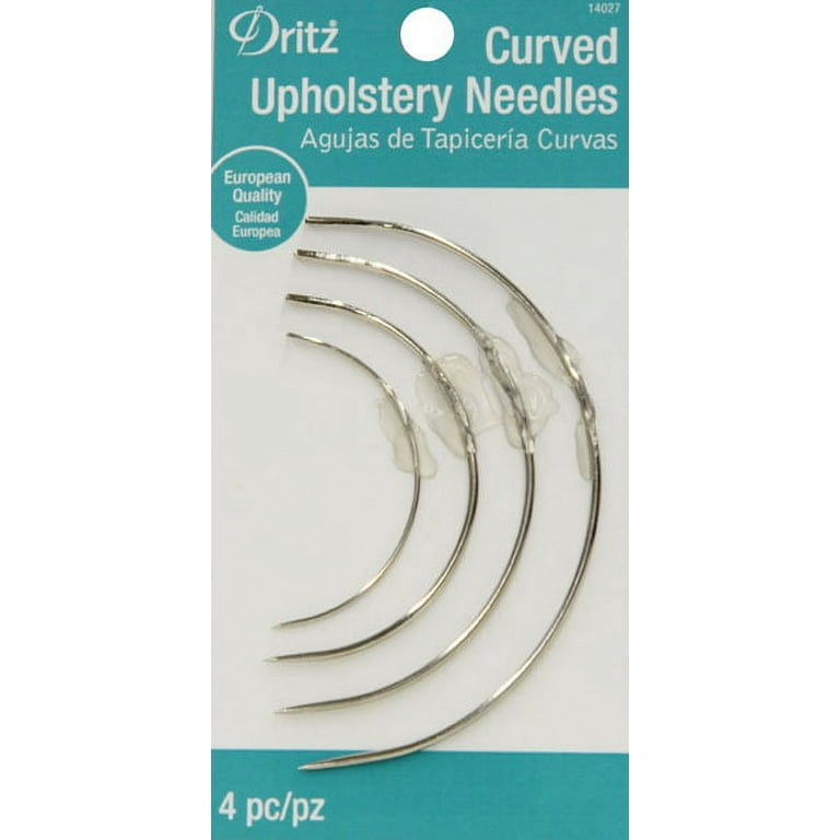 4 Inch Curved Upholstery Needle - Fabric Farms