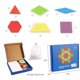 thumbnail image 3 of Juego de bloques de piezas para niños, rompecabezas con forma geométrica, clásico, educativo, Montessori, Tangram, 155, 3 of 4
