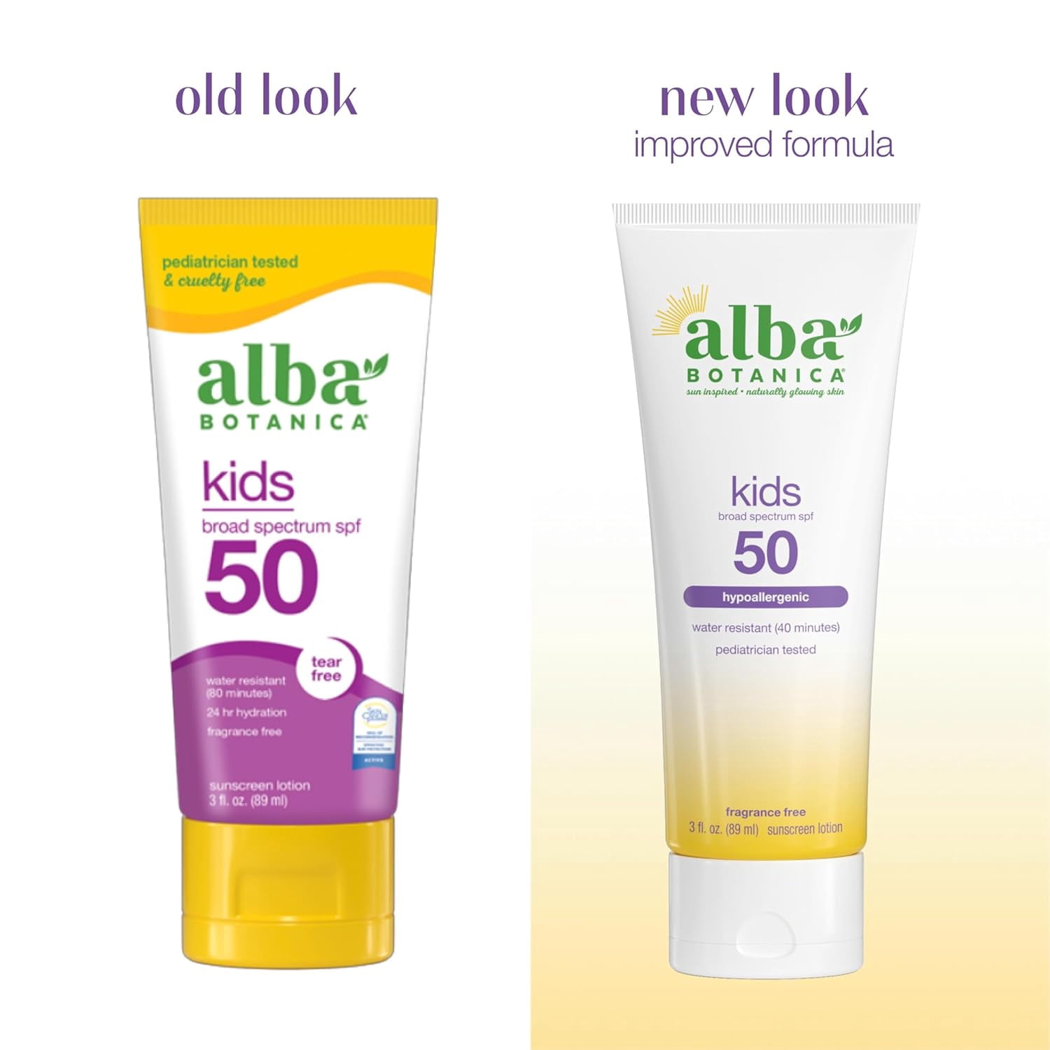 (Pack Of 4) Alba Botanica Sunscreen Tropical Spf50 3 Oz