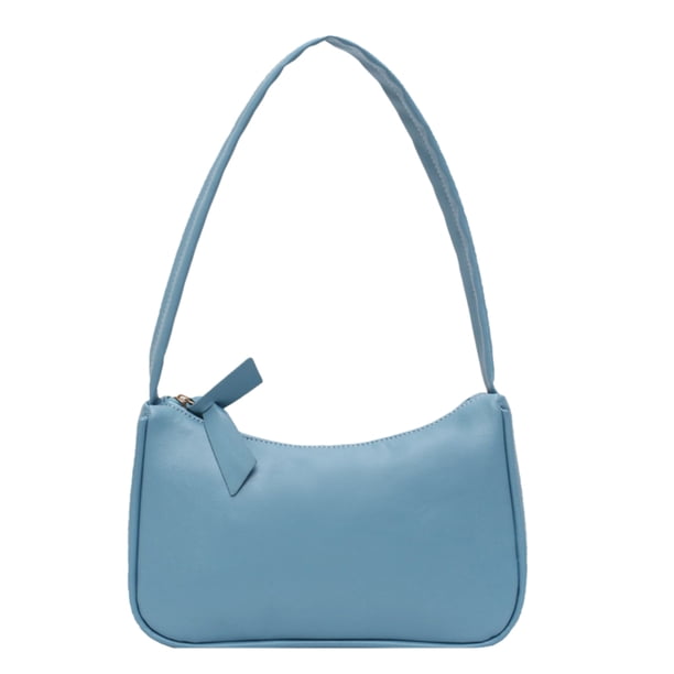 Bolso Retro Para Axilas, Bolso De Mano Con Lazo Para Mujer, Bolso De Hombro De Cuero Pu seitruly AP006966-03