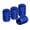 Blue, variant on Valve Stem Caps 4 Packs Screw-On Aluminum Alloy Tire Valve Stem Caps Dustproof Tire Caps Heavy-Duty Universal Hexagon Tire Air Caps(Green)