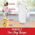 thumbnail image 5 of Brentwood Lightweight 5-Speed Electric Hand Mixer, White, 5 of 9