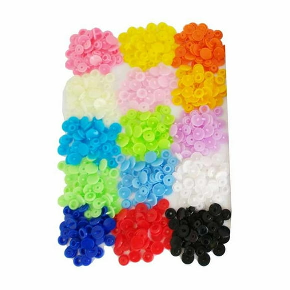 Xingzhi 150/250 Sets/lot T5 12MM Round Plastic Snaps Button Fasteners Baby Clothes Clips Quilt Cover Sheet Resin Button