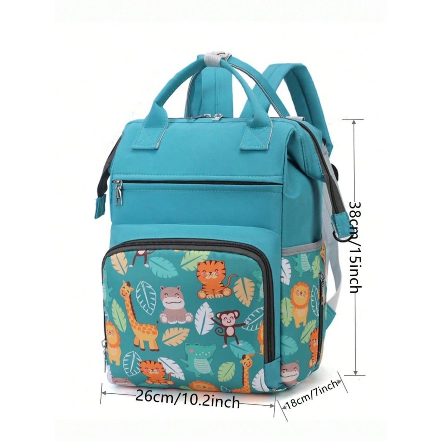 RsenFremior Diaper Bag Backpack, Multifunctional Diaper Bag Backpack with Insulate Pocket, Unisex Waterproof Diaper Bag Backpack, Large Capacity Travel Backpack Maternity Bag for Mom Dad