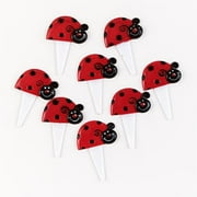 Ladybugs Food Picks