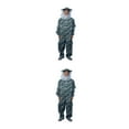 thumbnail image 4 of Baohd Universal Lightweight Protective Beekeeping Suit Durable And Essential Gear Effective Protection Aired Beekeeping Suit gray camo L 2Set, 4 of 6