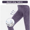 thumbnail image 3 of Legging de entrenamiento para mujer Estampado Barriga de talle alto de secado rápido, 3 of 7