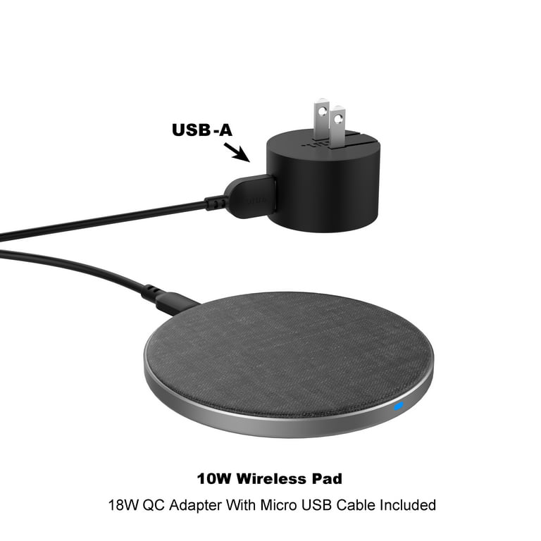 Wireless Charging Pads im Stoff Design