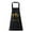 Black, variant on 50% Off!Fashionable, Cute Apron, Dirt Resistant, Household Kitchen Cooking Cover, Men's and Women's Styles
