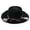 Black, variant on Fedoras Cowboy Hat Black Wide Brimmed Dress Up Cowboy Hat Surprise Gift for Boyfriend Father Uncle Casual Hat