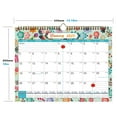 thumbnail image 3 of Home Calendar, Ongmies 2025 Ruled Wall Calendar 18 Month Hanging Calendar Twin Wire Binding Large Wall Calendar Ruled Wall Calendar Perfect for Home or Planning and Organizing, C, 3 of 5