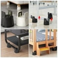 thumbnail image 3 of BESTYASH 2Ud Elevador De Muebles Negro Con Antideslizante Para Sofá Y Estable, 3 of 8