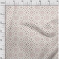 thumbnail image 2 of oneOone Cotton Silk Peach Fabric Dot|Heart & Shapes Geometric Dress Material Fabric Print Fabric By The Yard 42 Inch Wide, 2 of 4