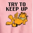 thumbnail image 2 of Garfield - Try To Keep Up - Toddler & Youth Crewneck Fleece Sweatshirt, 2 of 4