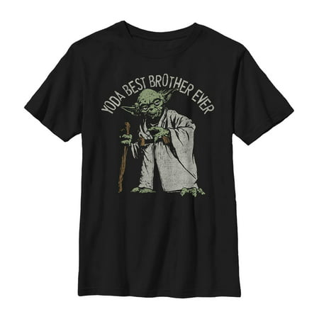 Star Wars Boys' Yoda Best Brother Ever T-Shirt