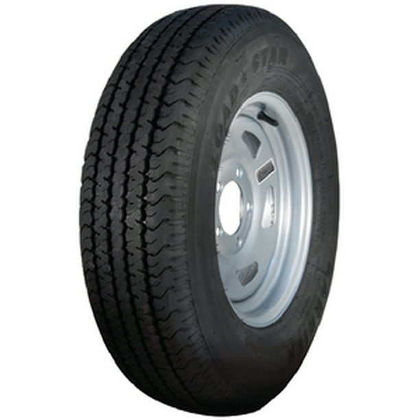 Loadstar 13" ST185/80R13 KR03 Radial Tire & Directional Wheel (Rim