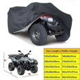 thumbnail image 3 of Waterproof Windproof ATV Quad Bike Cover, UV-Resistant Outdoor Protection 140x66x91cm, 3 of 5
