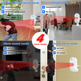 thumbnail image 2 of Graffiti Wifi Capteur Intelligent PIR Infrarouge Sports Intérieur Anti-Vol App Sans Fil Détecteur Mobile Humain, 2 of 8