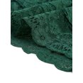 thumbnail image 5 of INSPIRE CHIC Haut Élégant en Dentelle Florale Transparente à Manches Courtes pour Femmes, 5 of 5