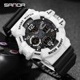 thumbnail image 6 of Sanda Men's Watches Sports Outdoor Waterproof Military Wrist Watch Date Multi Function Tactics LED Alarm Stopwatch, 6 of 7
