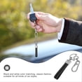 thumbnail image 5 of OFFIGAM Elegant Black PU Keychain for Men Car Keys Wallet Accessory, 5 of 7