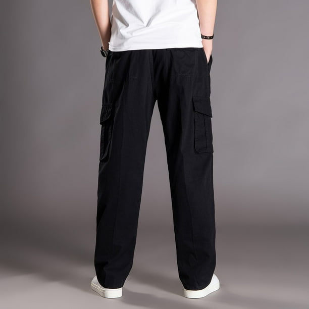 Plus size clearance black cargo pants