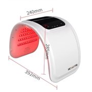 ClearSkin Led Face Mask Light Therapy | Glow Curve II LED Pod Led Mask Therapy Facial