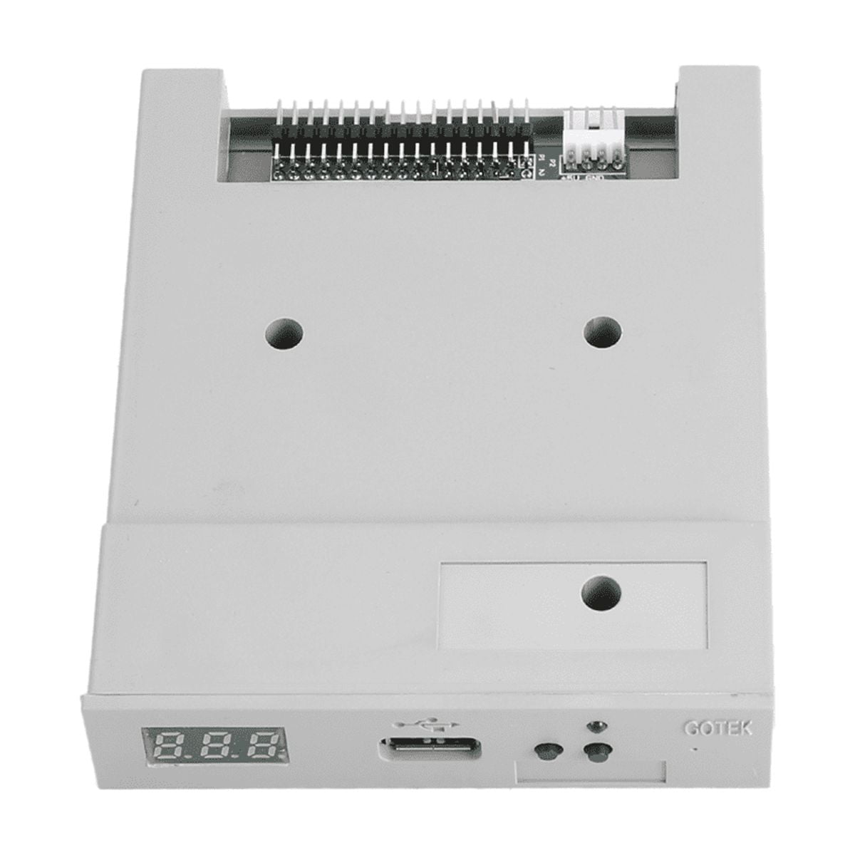 3X Version SFR1M44-U100K USB Emulator Gray 3.5In 1.44MB USB SSD Floppy Drive Emulator for Electronic Keyboard