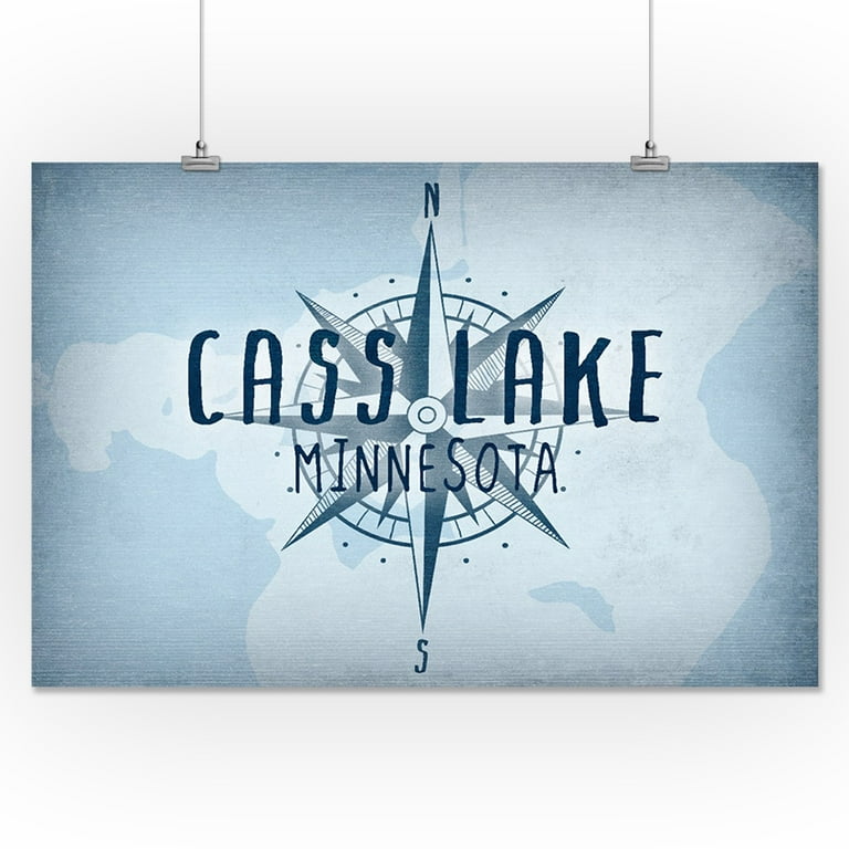 Cass Lake, Minnesota - Lake Essentials - Lake & Compass - Lantern