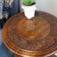 thumbnail image 3 of Natural Geo Decorative Wooden Carved Accent Table, 3 of 5