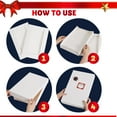JOYIN 24 Pcs Assorted Christmas Gift Boxes, 4 Sizes Xmas Shirt boxes with lids Bows& Gift Tag
