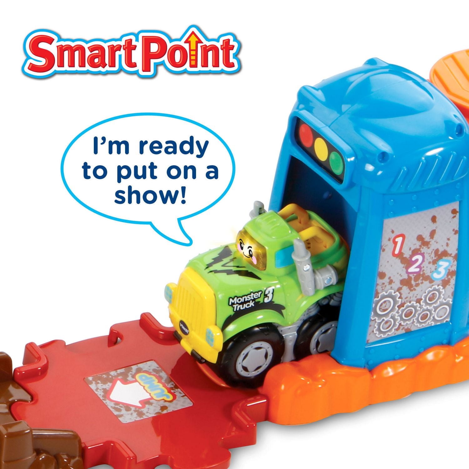 VTech Go! Go! Smart Wheels Press & Race™ Monster Truck Rally™ - English Version