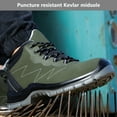 thumbnail image 6 of Steel Toe Cap Trainers for Men Women Safety Work Shoes Lightweight Steel Toe Sneakers Non Slip Work Shoes Breathable Safety Trainers, 6 of 8