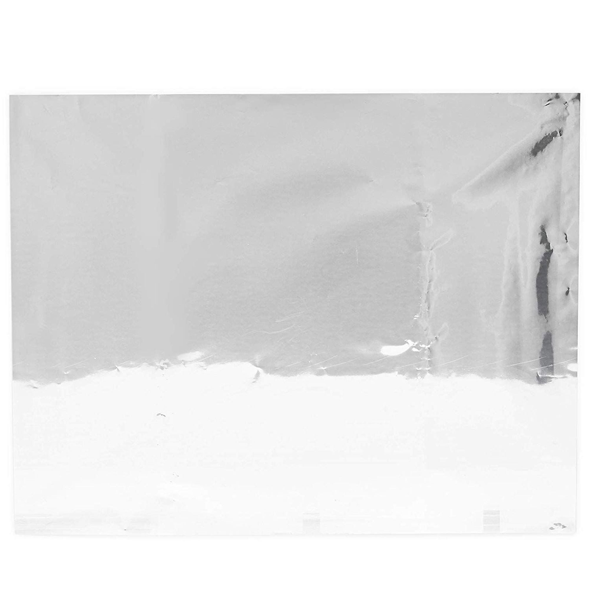 50 Pack Silver Mylar Sheets for DIY crafts, Embroidery