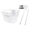 thumbnail image 2 of Cesta de bicicleta elegante para mujer y hombre, cesta delantera para bicicleta para viajes, ciclismo al aire libre, 2 of 8