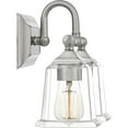 thumbnail image 3 of Quoizel Nicholas 2-Light Bathroom Vanity Light in Brushed Nickel, 3 of 4