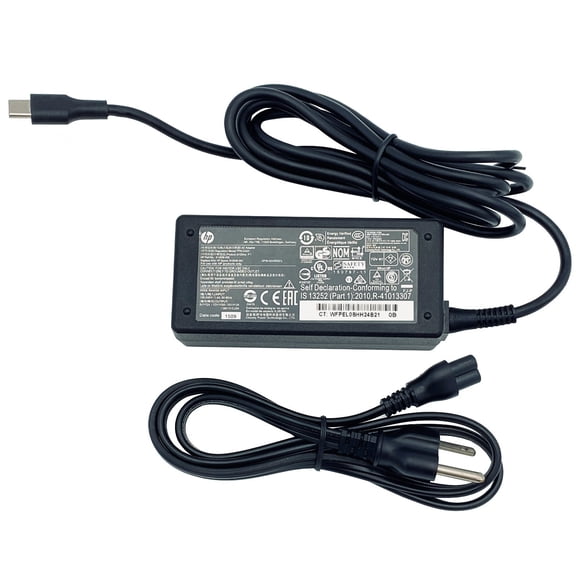 Pre-Owned HP AC Power Adapter TPN-CA01 A045R031L USB-C 20V 2.25A Charger
