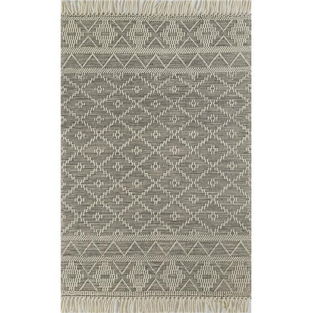 Momeni BOULDBOU-1CHR2380 2 ft. 3 in. x 8 ft. Boulder Runner Rug, Charcoal