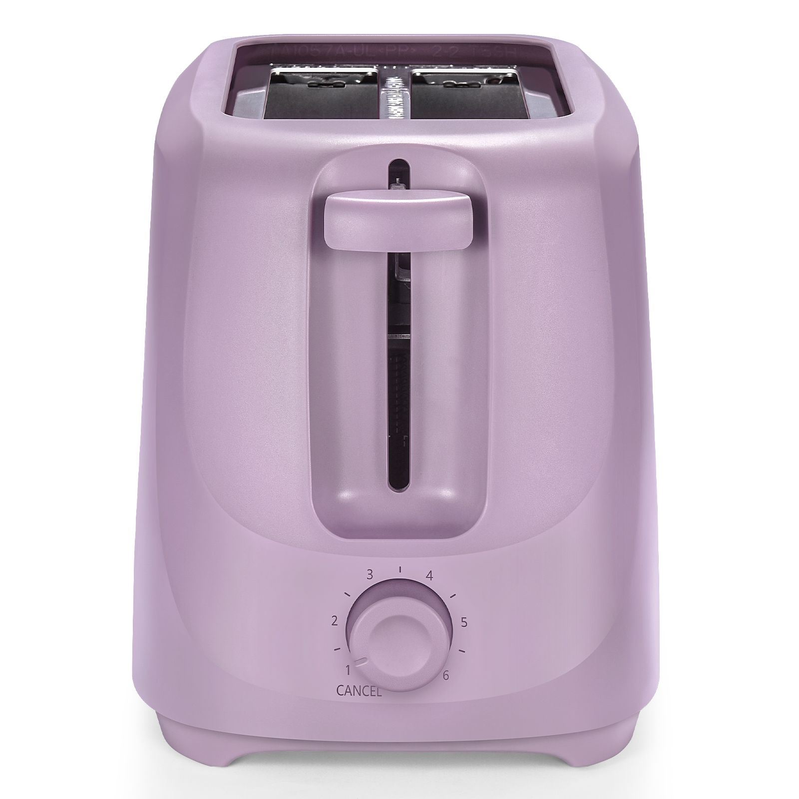 Mainstays 2-Slice Toaster, Lilac Bloom photo 4