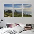 thumbnail image 3 of Nawypu  Framed Canvas Wall Art Print On Canvas Carmel California Pictures Posters Artwork for Living Room Bedroom Ready to Hang Wall Decor 12''x16''X3 Panels, 3 of 4