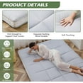 "MOONCOOL Japanese Futon Mattress, Thick Floor Mattress, Foldable