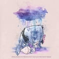 thumbnail image 2 of Toddler's Winnie the Pooh Eeyore Watercolor Rain Graphic Tee Light Pink 4T, 2 of 3