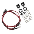 thumbnail image 3 of Foco para coche RC, base regulable, plástico, iluminación blanca, bajo consumo de energía, faros delanteros para modelos RC generales, lámpara cuadrada, 3 of 14