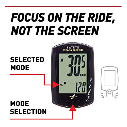 wired bike computer with cadence