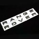 thumbnail image 1 of 3D ABS Logo Range Rover Letters Sticker Car Front Hood Logo Compatible with Range Rover L320 L322 L405 L494 Vouge Discovery Evoque, 1 of 4