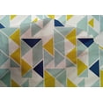 thumbnail image 4 of oneOone Cotton Silk Fabric Parallelogram & Triangle Geometric Decor Fabric Printed BTY 42 Inch Wide, 4 of 4