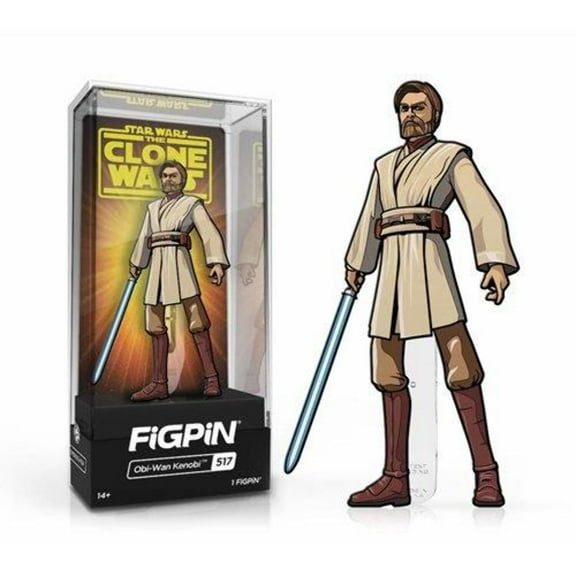 FiGPiN Star Wars Clone Wars Obi-Wan Kenobi #517