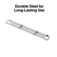 thumbnail image 2 of HITOUCH BUSINESS SERVICES 2.75"W Prong Fastener Compressors Silver 100/Pack 44411, 2 of 4
