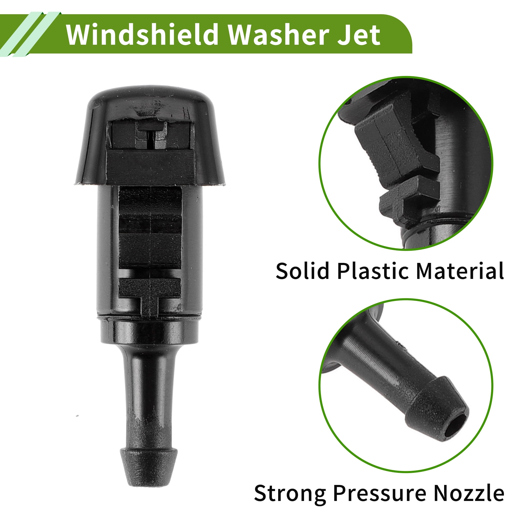 Unique Bargains Windshield Washer Nozzle for Mitsubishi Eclipse 2006-2012 1 Set