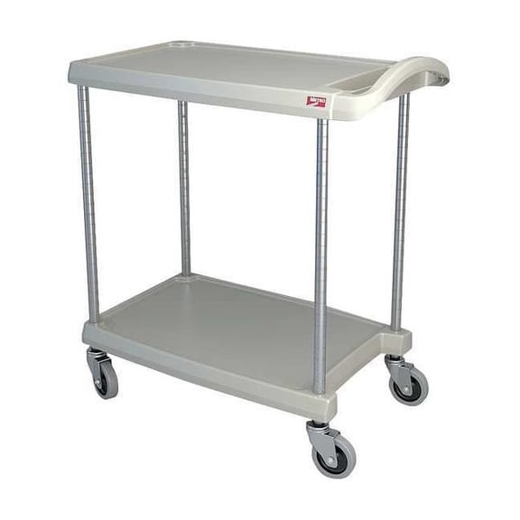 Metro Utility Cart,300 lb. Load Cap.,2 Shelves MY1627-24G